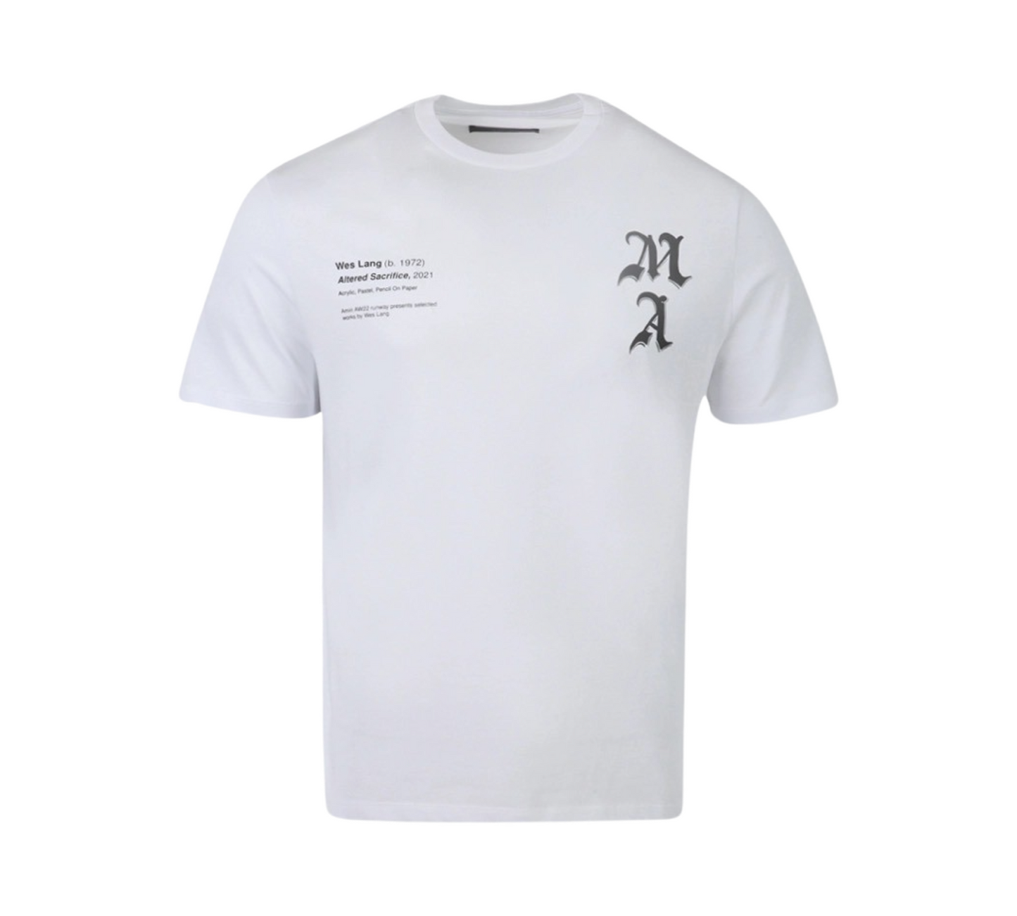Amiri Wes Land Checked T-shirt