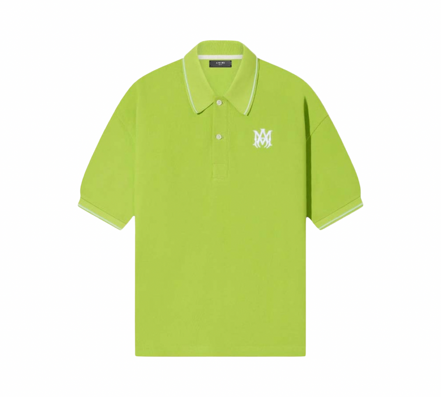 Amiri Solid Short Sleeve Polo