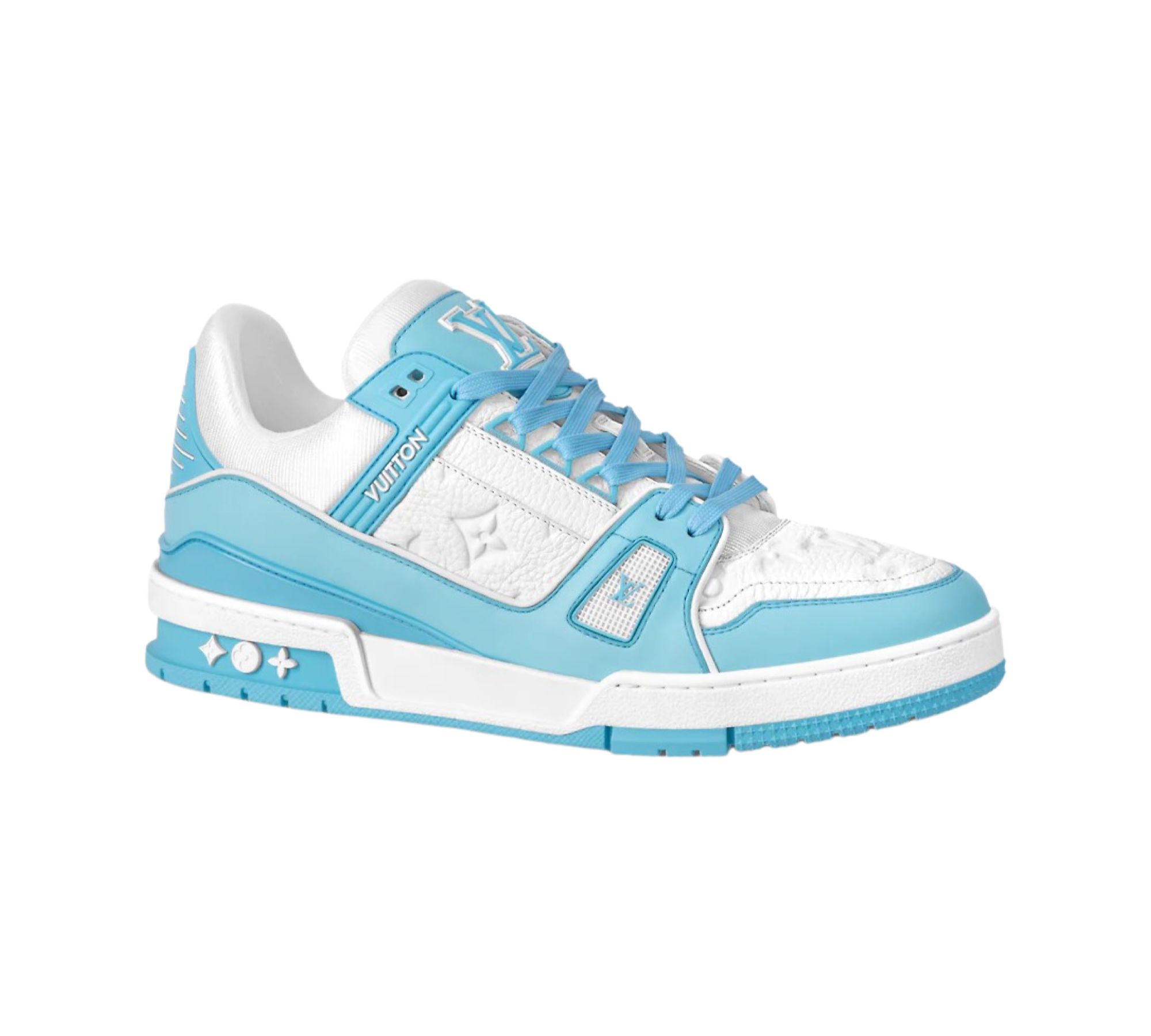 Louis Vuitton Blue Ciel Sneakers – FabricsOfLeeds