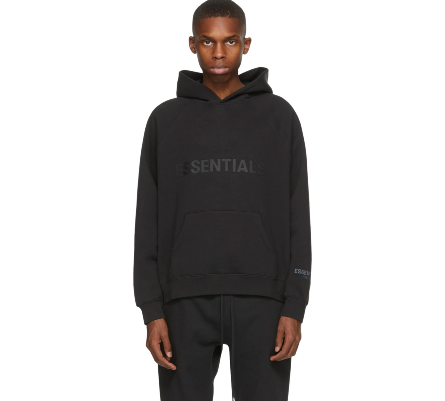 Fear of God Essentials “black” tracksuit Unisex