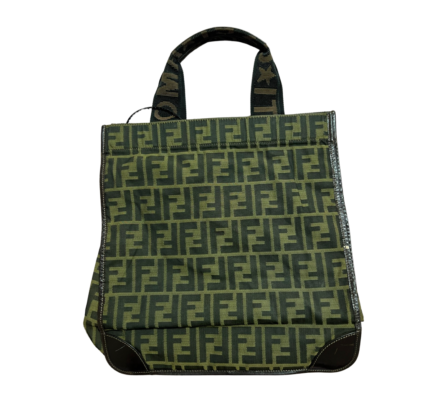 Vintage Fendi fold up shopper bag