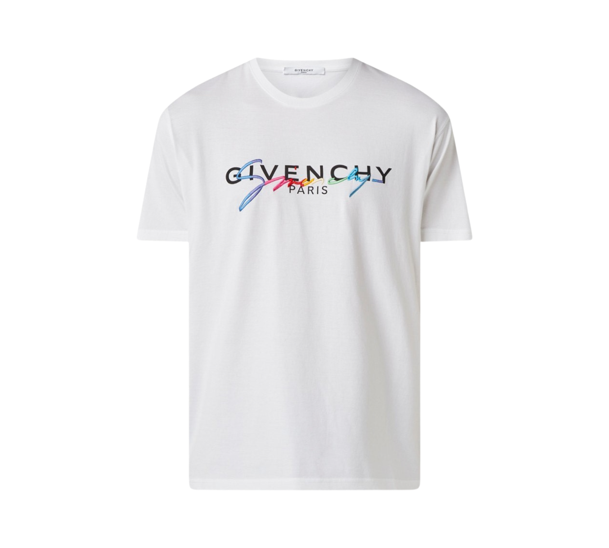 Givenchy Rainbow T shirt FabricsOfLeeds