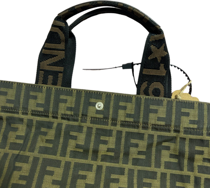 Vintage Fendi fold up shopper bag