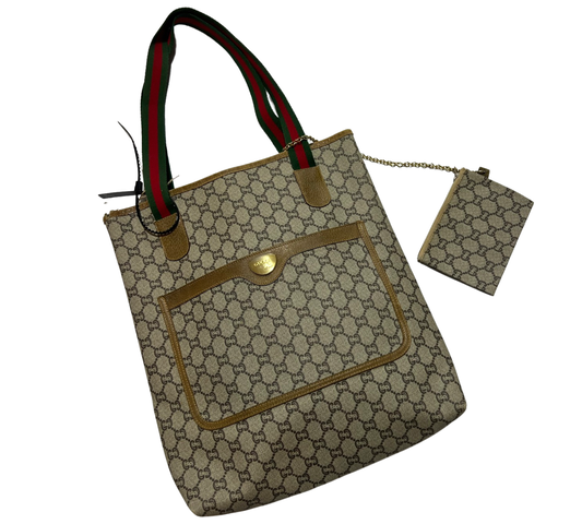 Vintage Gucci Plus shopping tote bag