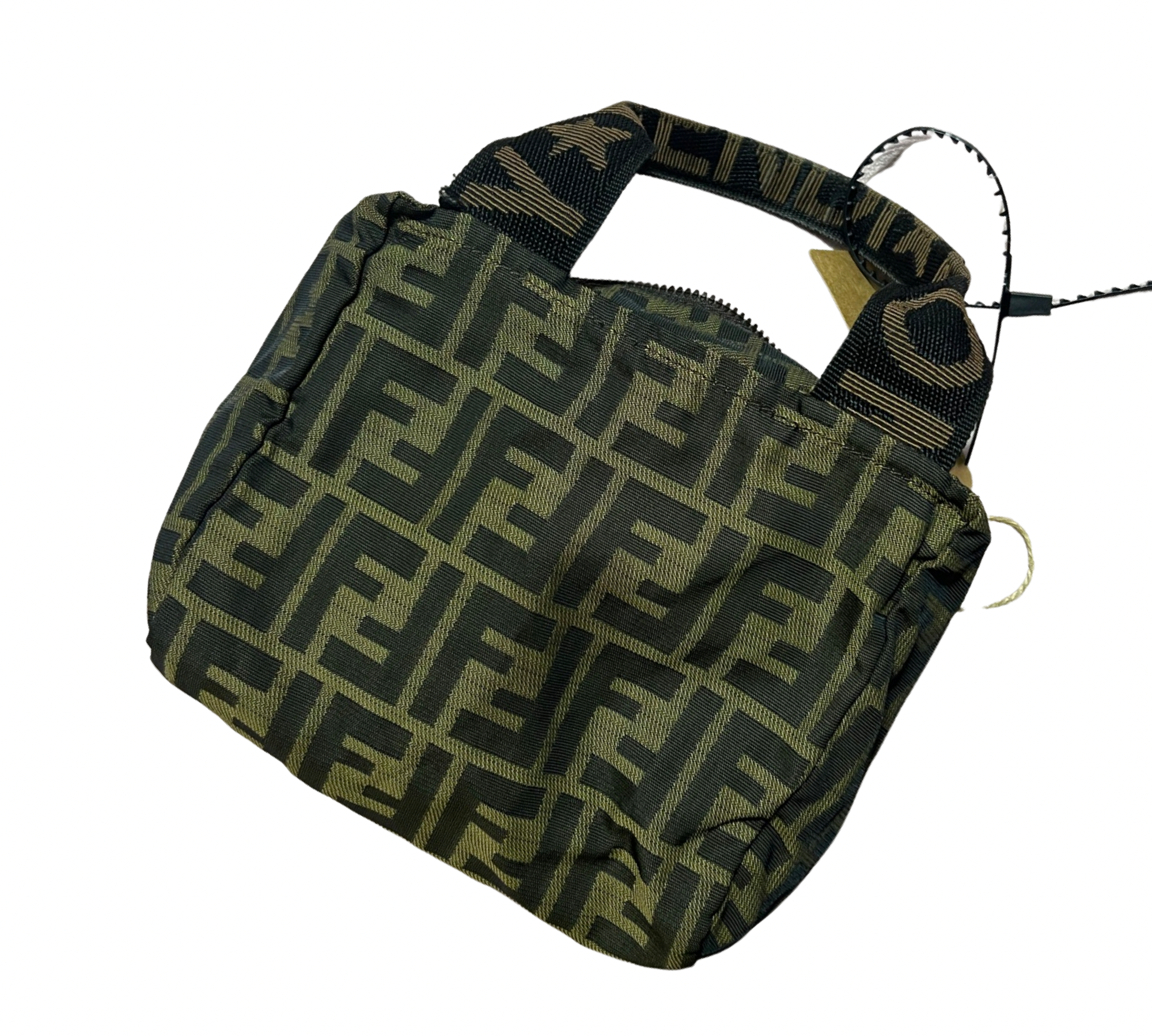Fendi mini top logo bag