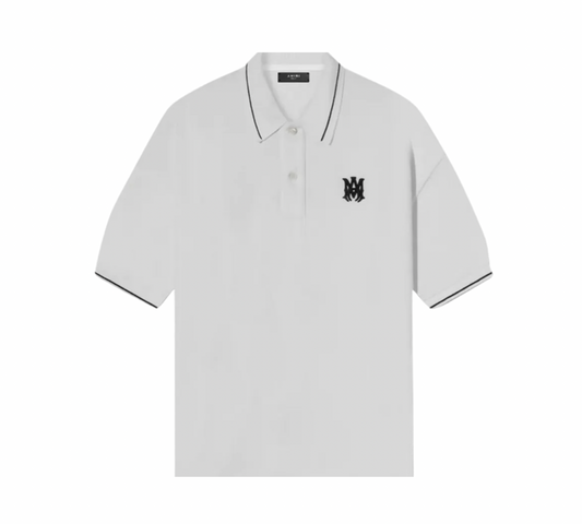 Amiri Solid Short Sleeve Polo