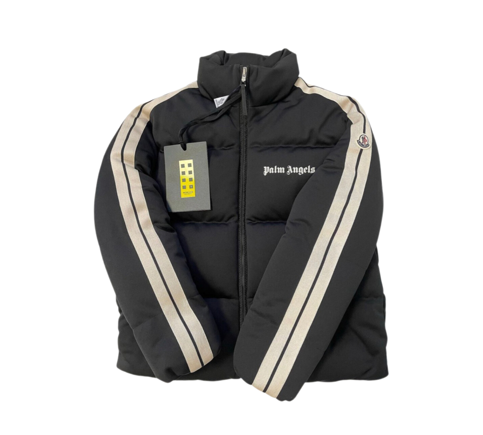 Palm Angels X Moncler Puffer Jacket FabricsOfLeeds