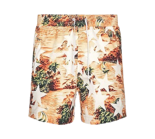 Amiri Tropical Star Swim Shorts