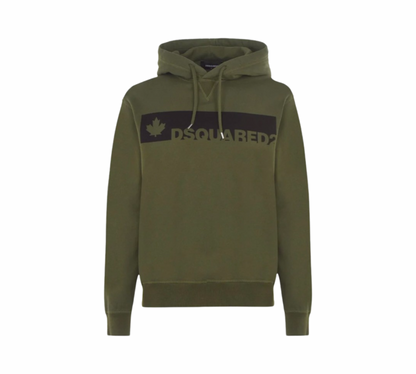 Dsquared2 Logo khaki Hoodie