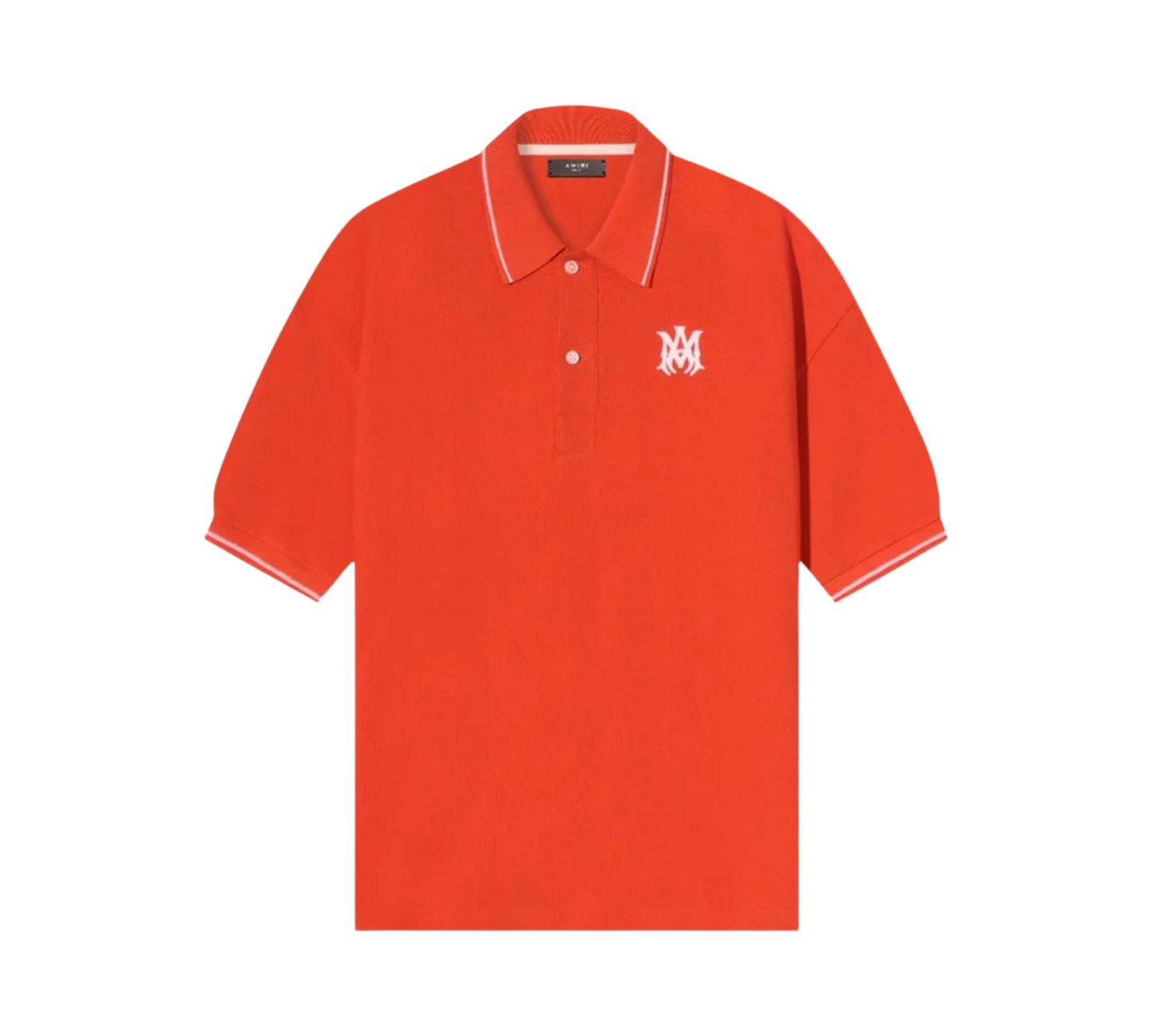 Amiri Solid Short Sleeve Polo