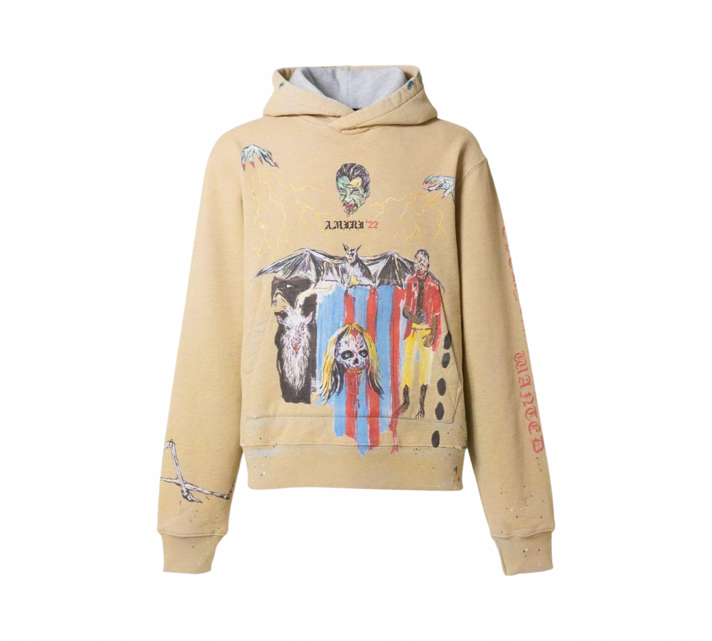 Amiri Wes Land Blood 38 Hoodie