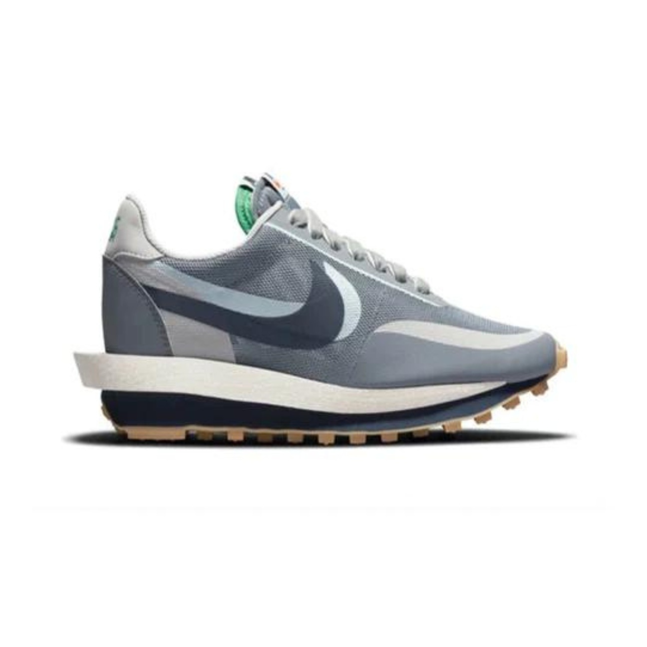 Nike Sacai x Clot “cool grey” vapour waffle