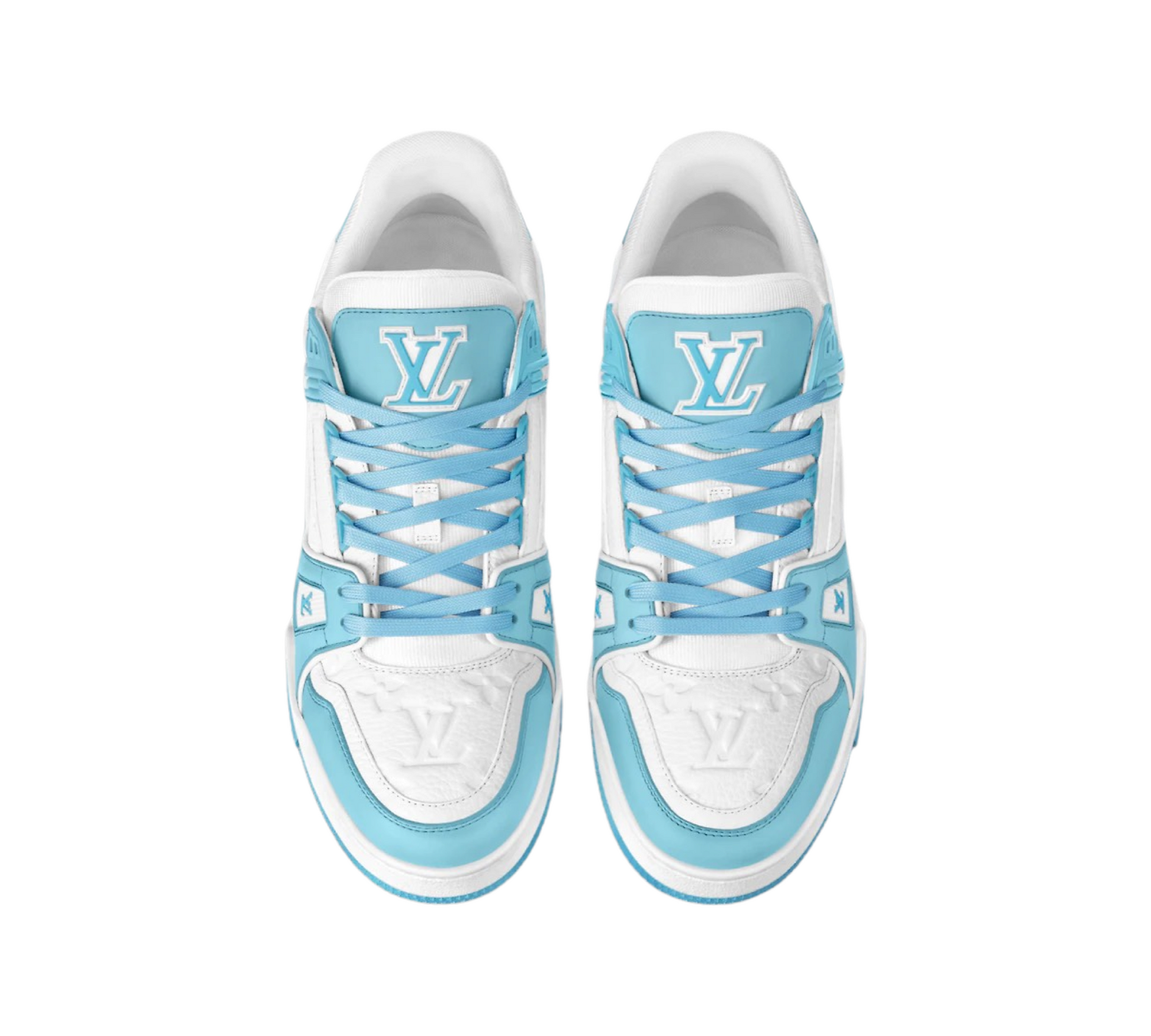 Louis Vuitton Blue Ciel Sneakers – FabricsOfLeeds