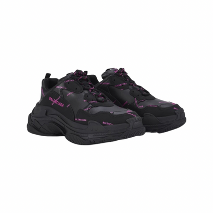 Balenciaga sneakers black and on sale pink