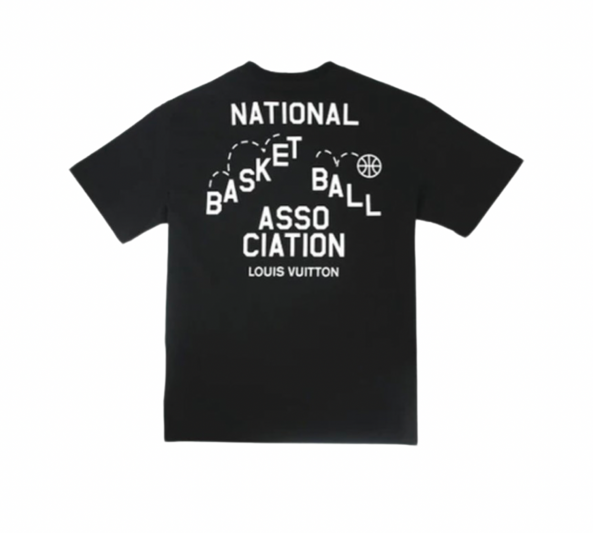 T-shirt Louis Vuitton, NBA, Virgil Abloh worn a few - Depop
